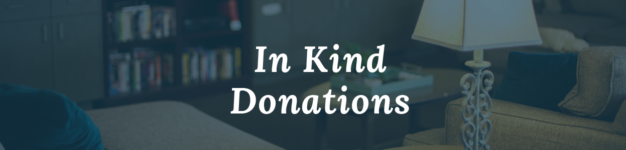 In Kind Donations